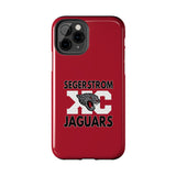 Tough iPhone Cases (Red) - Segerstrom XC Jaguars