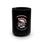 Black Ceramic Mug 15oz - T Flag Football