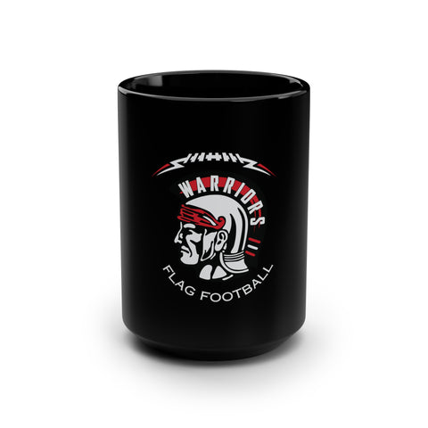 Black Ceramic Mug 15oz - T Flag Football