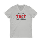 Bella+Canvas Unisex Jersey Short Sleeve V-Neck Tee 3005 - T Flag Football