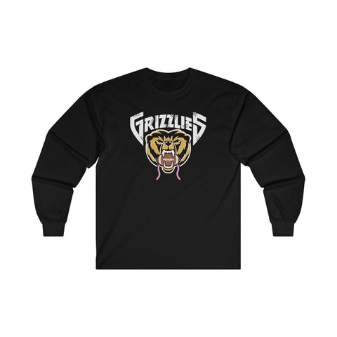 Gildan Ultra Cotton Long Sleeve Tee 2400 - Grizzlies FFB