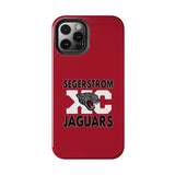 Tough iPhone Cases (Red) - Segerstrom XC Jaguars