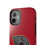 iPhone/Samsung Tough Cases (Red) - Jaguar