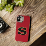 iPhone/Samsung Tough Cases (Red) - S