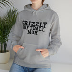 Gildan Unisex Heavy Blend™ Hooded Sweatshirt 18500 - Grizzly Softball Mom