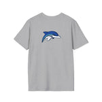 Gildan Unisex Softstyle T-Shirt 64000 - HCS Soccer (Front)/Dolphin (Back)