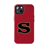 iPhone/Samsung Tough Cases (Red) - S