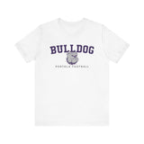 Bella+Canvas Unisex Jersey Short-Sleeve Tee 3001 - Bulldog Football
