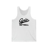 Bella+Canvas Unisex Jersey Tank 3480 - Griz Softball