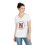 Gildan Ladies' V-Neck T-Shirt 5V00L - North High School Choirs