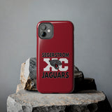 Tough iPhone Cases (Red) - Segerstrom XC Jaguars