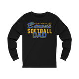Bella+Canvas Unisex Jersey Long Sleeve Tee 3501 - FV Barons Softball Dad