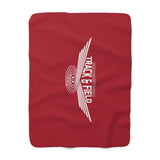 Sherpa Fleece Blanket (Red) - Segerstrom T&F