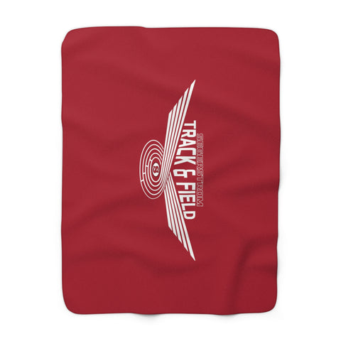 Sherpa Fleece Blanket (Red) - Segerstrom T&F