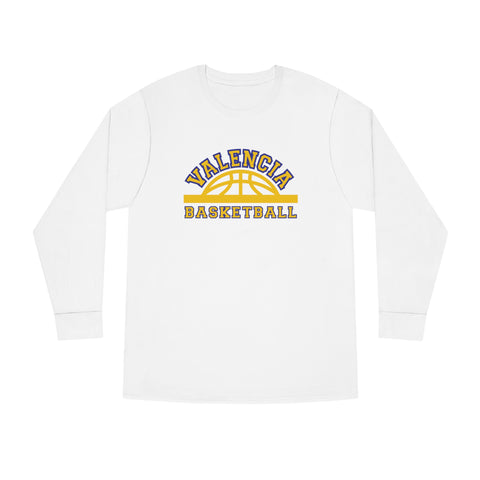 Lane Seven Long Sleeve Crewneck Tee LS15009 - Valencia Basketball