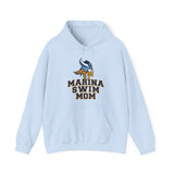 Gildan Unisex Heavy Blend™ Hooded Sweatshirt 18500 - Marina Swim Mom