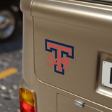 Die-Cut Transparent Stickers - T Song