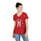 Gildan Ladies' V-Neck T-Shirt 5V00L - North Star Choirs