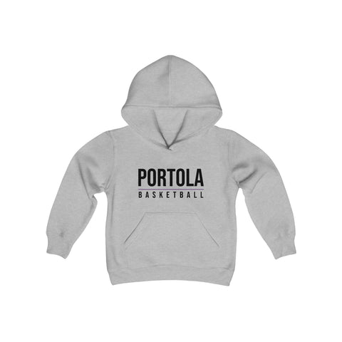 Gildan Youth Hooded Sweatshirt 18500B - Portola Basketball (Shelf)