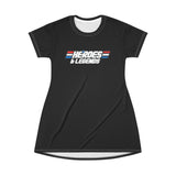 T-Shirt Dress - Heroes & Legends