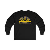 Gildan Ultra Cotton Long Sleeve Tee 2400 - Valencia Basketball