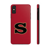 iPhone/Samsung Tough Cases (Red) - S