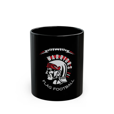 Black Ceramic Mug 11oz - T Flag Football