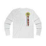 Next Level Men's Long Sleeve Crew Tee 3601 - Troy BWP (front)/Warrior (back)