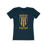 Next Level Women's Boyfriend T-Shirt 3900 - Marina Soccer Mom