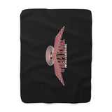 Sherpa Fleece Blanket (Black) - Segerstrom T&F