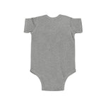 Rabbit Skins Infant Onesy 4424 - Grizzly Softball