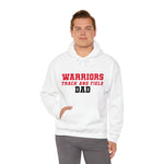 Gildan Unisex Heavy Blend™ Hooded Sweatshirt 18500 - Warriors Track and Field Dad