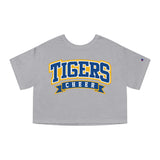 Champion Women's Heritage Cropped T-Shirt - Tigers Cheer