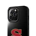 iPhone/Samsung Tough Cases (Black) - S