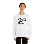 Gildan Unisex Heavy Blend™ Crewneck Sweatshirt 18000 - Griz Softball