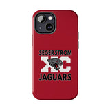 Tough iPhone Cases (Red) - Segerstrom XC Jaguars