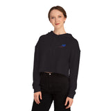 ITC Women's Cropped Hooded Sweatshirt AFX64CRP - Bluebird (front)/Leaders (back)