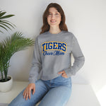 Gildan Unisex Heavy Blend™ Crewneck Sweatshirt 18000 - Tigers Cheer Mom