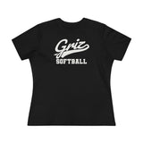 Bella+Canvas Ladies' Premium Tee 6400 - Griz Softball