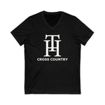 Bella+Canvas Unisex Jersey Short Sleeve V-Neck Tee 3005 - TH Cross Country