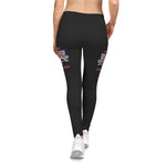 Women's Casual Leggings (Red) - Tesoro Theatre Arts