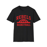 Gildan Unisex Softstyle T-Shirt 64000 - Rebels Basketball