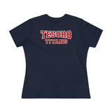 Bella+Canvas Ladies' Premium Tee 6400 - Tesoro Titans