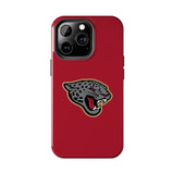 iPhone/Samsung Tough Cases (Red) - Jaguar