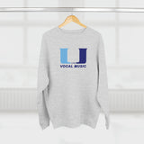 Lane Seven Unisex Premium Crewneck Sweatshirt LS14004 - Uni Vocal Music