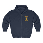 Gildan Unisex Heavy Blend™ Full Zip Hooded Sweatshirt - Marina Soccer Dad