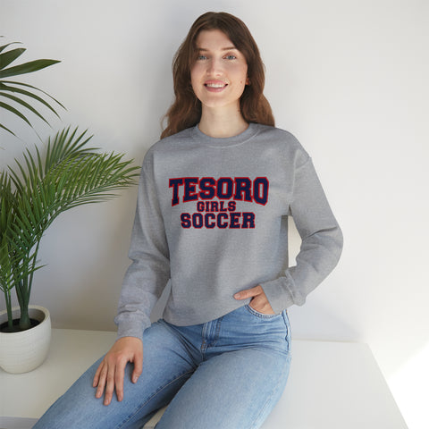Gildan Unisex Heavy Blend™ Crewneck Sweatshirt 18000 - Tesoro Girls Soccer