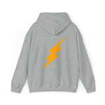 Gildan Unisex Heavy Blend™ Hooded Sweatshirt 18500 - Edison BB (Front)/Bolt (Back)