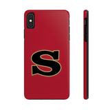 iPhone/Samsung Tough Cases (Red) - S