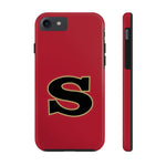 iPhone/Samsung Tough Cases (Red) - S